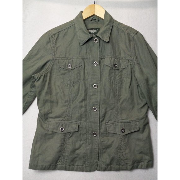 Eddie Bauer green size L long sleeve - Picture 3 of 6